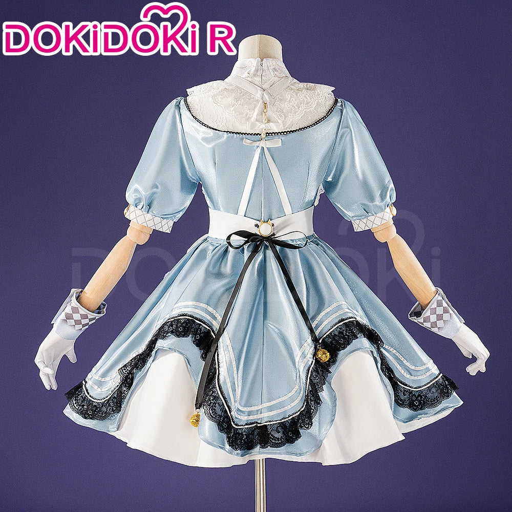 IN STOCK Nikki Cosplay Costume Game Infinity Nikki【S-3XL】DokiDoki-R Women Cute Lolita Dress Floral Memory Plus Size