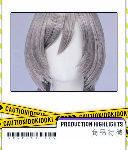 IN STOCK Judyy Hoppss Wig Movie DokiDoki Women Long 90cm Grey Twintails Hair Rabbit Judyy Hoppss Chirstmas Cosplay Free Cap Wig