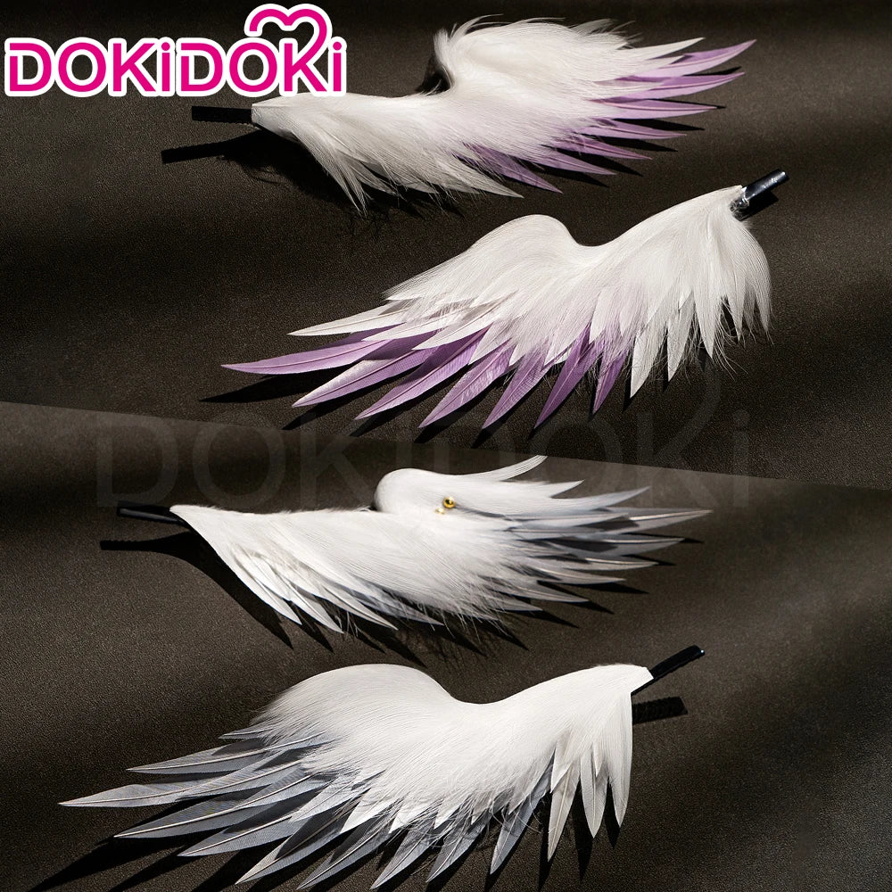 Sunday Robin Wings Headwear Headband Cosplay Props Game Honkai:Star Rail DokiDoki Sunday Electric Wings Robin Accessories