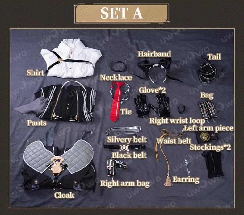 IN STOCK UWOWO Zani Cosplay Game Wuthering Waves Wuwa Zani Cosplay Costume  Halloween Costume