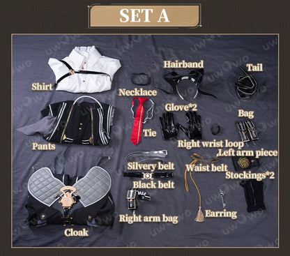 IN STOCK UWOWO Zani Cosplay Game Wuthering Waves Wuwa Zani Cosplay Costume  Halloween Costume