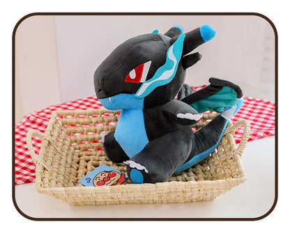 Pokemon Z-A Plush Pikachu Mega Charizard X Doll Charmander Charmeleon Toy Venusaur Bulbasaur Ivysaur
