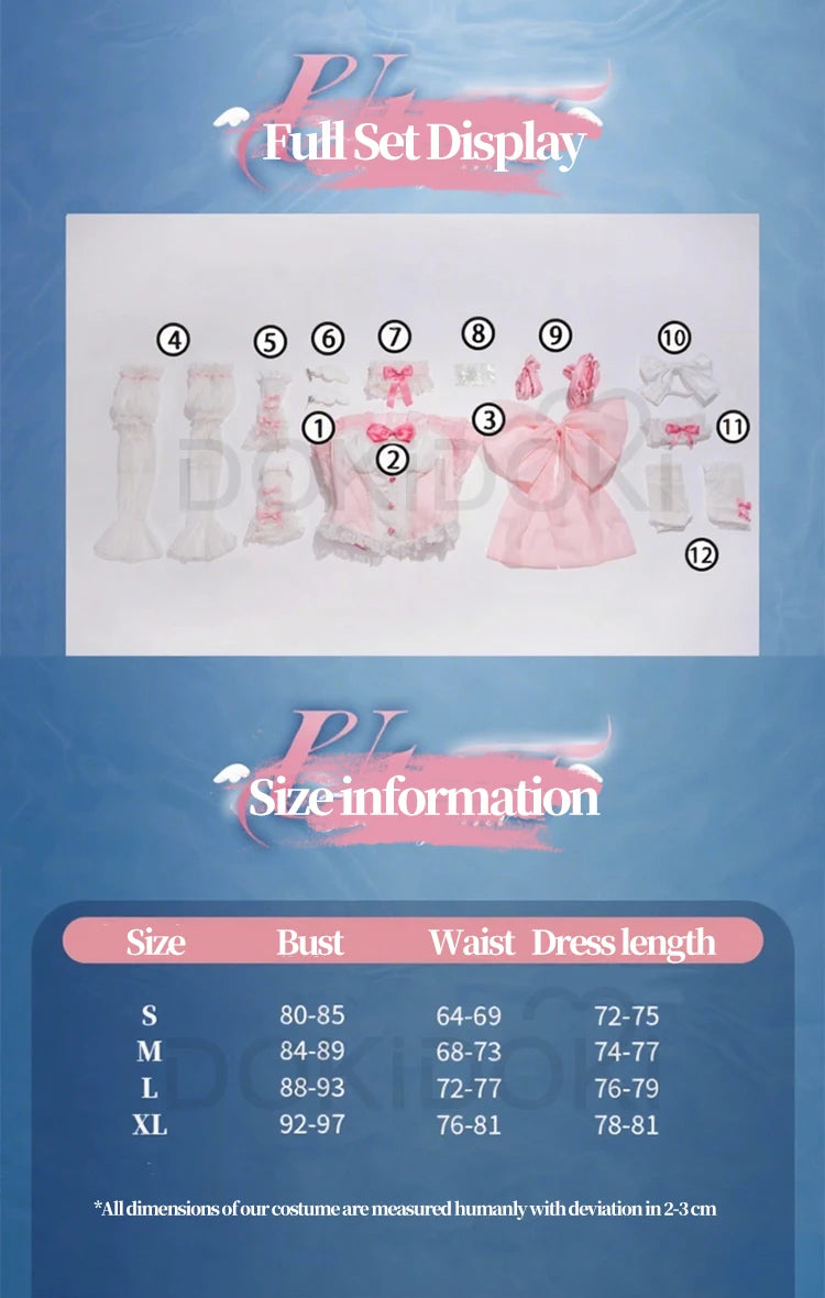 Tsukiyomi Utau Doujin Cosplay Costume Anime Shugo Chara! DokiDoki-R Halloween Devil Angel Utau Cosplay