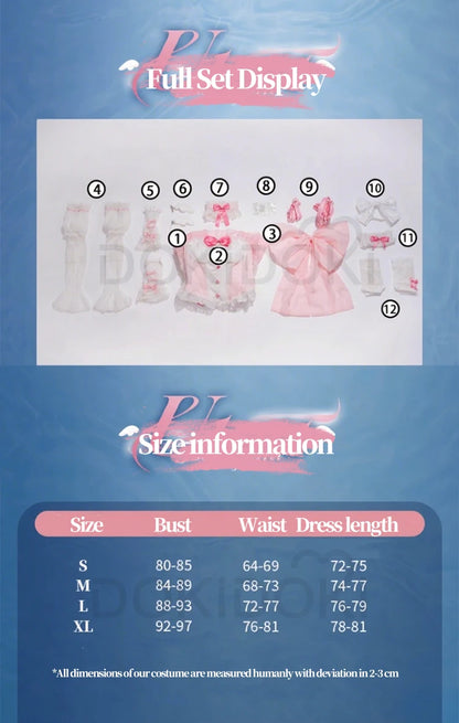 Tsukiyomi Utau Doujin Cosplay Costume Anime Shugo Chara! DokiDoki-R Halloween Devil Angel Utau Cosplay