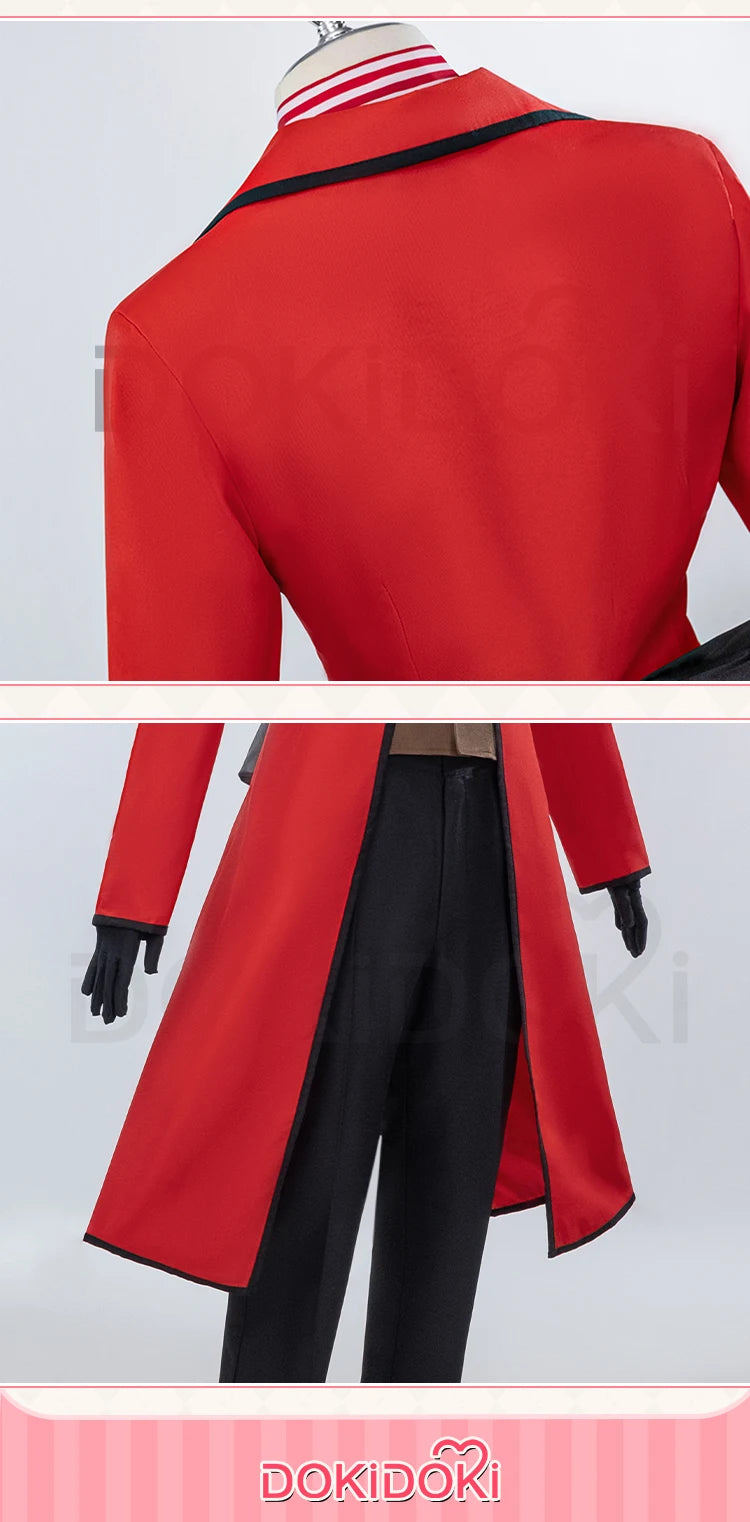 Grell Sutcliff Cosplay Costume Anime Cosplay【S-3XL】DokiDoki-N Grell Sutcliff Cosplay Men Uniform Costume Plus Size