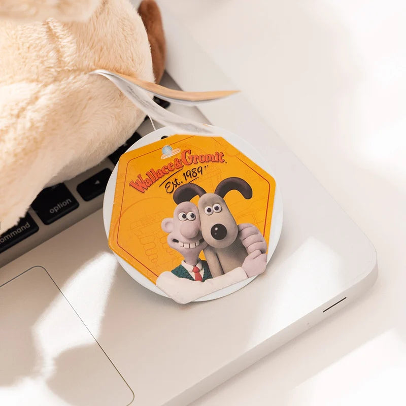 Cartoon Soft Wallace Gromit Plushies Black Penguin Stuffed Anime Cute Dog Stuffed Dolls Backpack Pendant Key Chain Cuddly Pillow