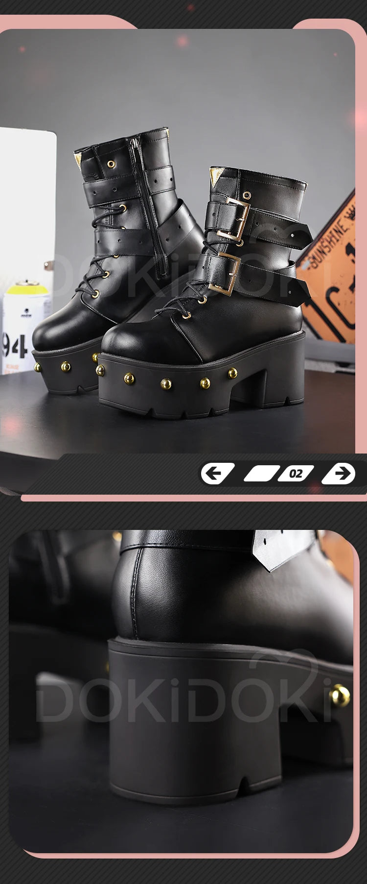 IN STOCK Ukinami Jane Doe Vivian Ellen Joe Hoshimi Miyabi Nicole Wise Cosplay Shoes Game Zenless Zone Zero DokiDoki-SR ZZZ Shoes