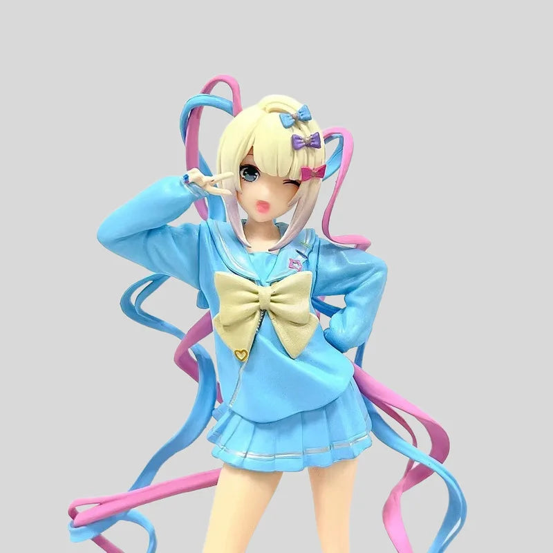 Pretty Girl Super Angel-Chan - Premium Anime Figurine Cute Vtuber Girl Collectible Model Decoration Perfect Gift For Anime
