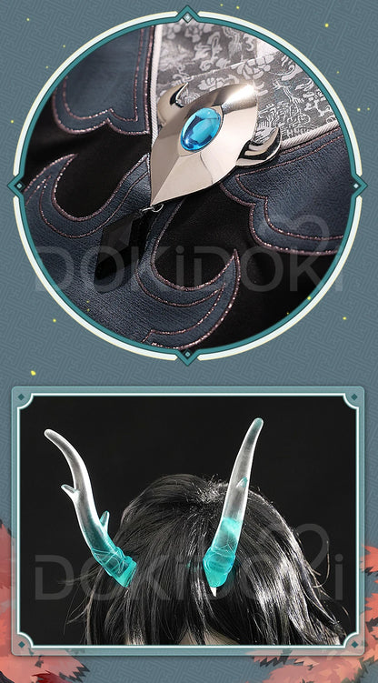 IN STOCK Dan Feng Cosplay Costume Game Honkai: Star Rail DokiDoki-SR Cosplay Imbibitor Lunae Dan Feng Men Dan Heng Halloween