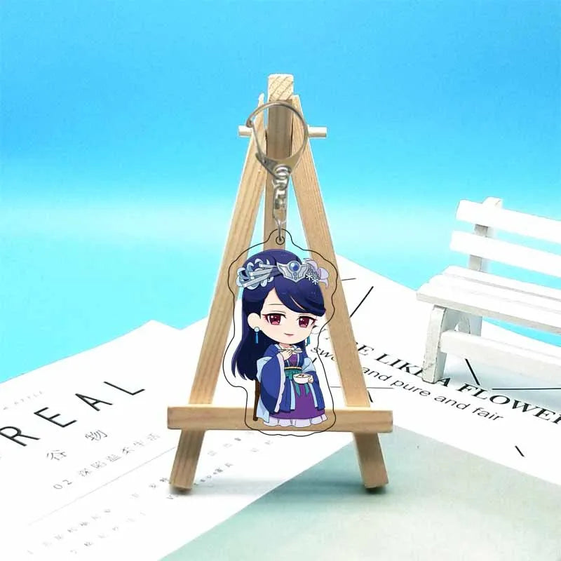 Anime The Apothecary Diaries Maomao Keychain Jinshi Gyokuyou Cosplay Gaoshun Lihua Rouran Backpack Pendant Kids Birthday Gifts
