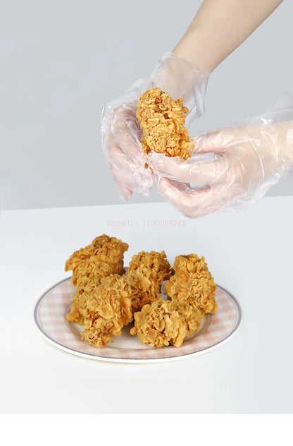 Sanrio Disposable Gloves, Single Pack, Small Bag, Household Food Grade Kitchen Cleaning, Thickened Pe Transparent Gloves