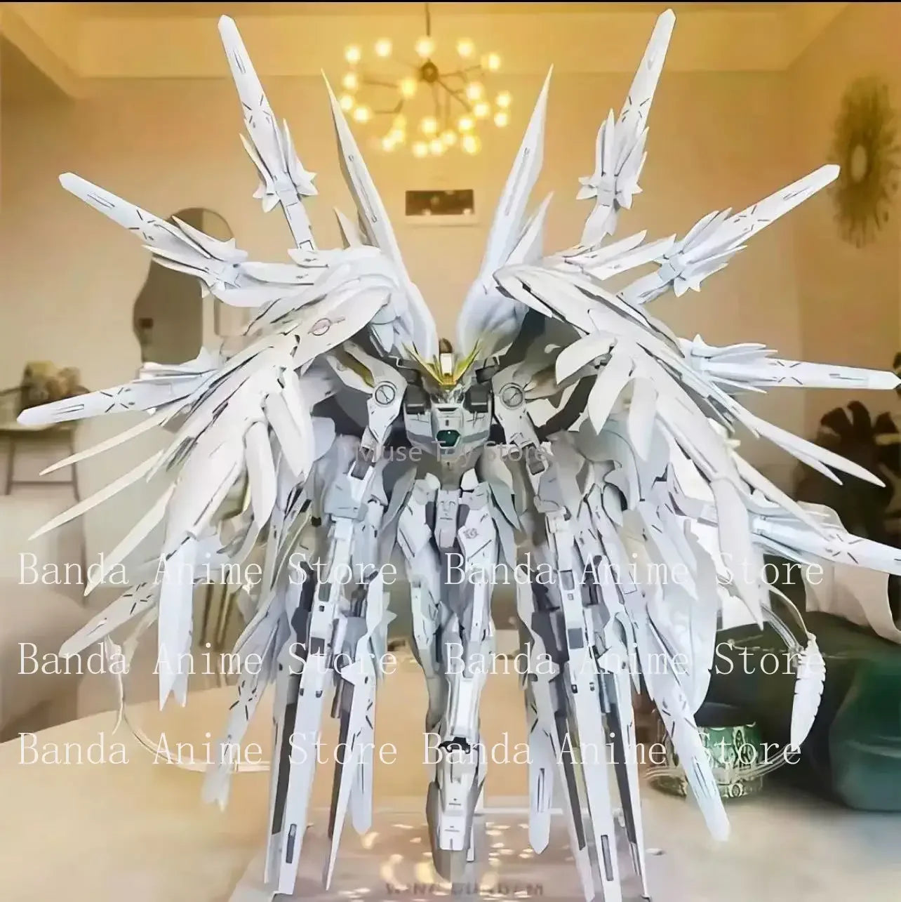 Daban 8827 MG 1/100 Wing Snow White Prelude Fix Model Kit XXXG-00YSW Assembly Action Figure Plastic Custom Toy