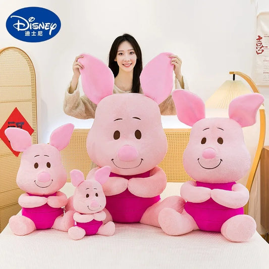 60/80/100cm Super Big Size Piglet Disney Anime Plush Stuffed Doll Kawaii Room Decoration Plushies Children's Pillow Holiday Gift