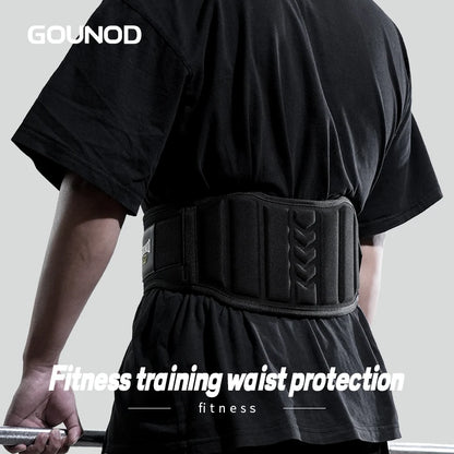 Gounod Weight Lifting Belt Back Support Workout for Squats Deadlifts Powerlifting Cross Training Men Women