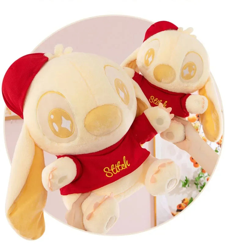35/60CM Disney Lilo & Stitch Doll Cartoon Plush Toy Cute Anime Soft Stuffed Kawaii Golden Stich Plushie Kids Birthday Gifts