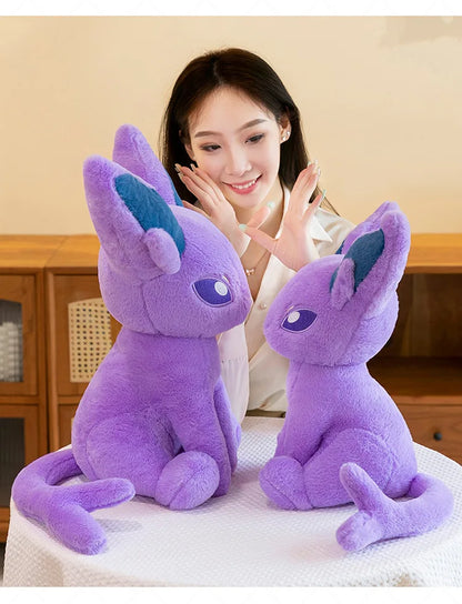 40/50/70CM Big Size Pokemon Espeon Plushies Cartoon Anime Soft Plush Pillow Doll Kawaii Stuffed Plushie Ornament Children Gifts