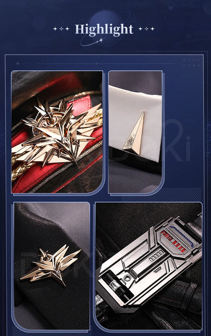 IN STOCK Caleb Cloudsreach Strategy Cosplay Costume Game Love and Deepspace DokiDoki-SR Men Xia Yizhou Caleb Cosplay Halloween