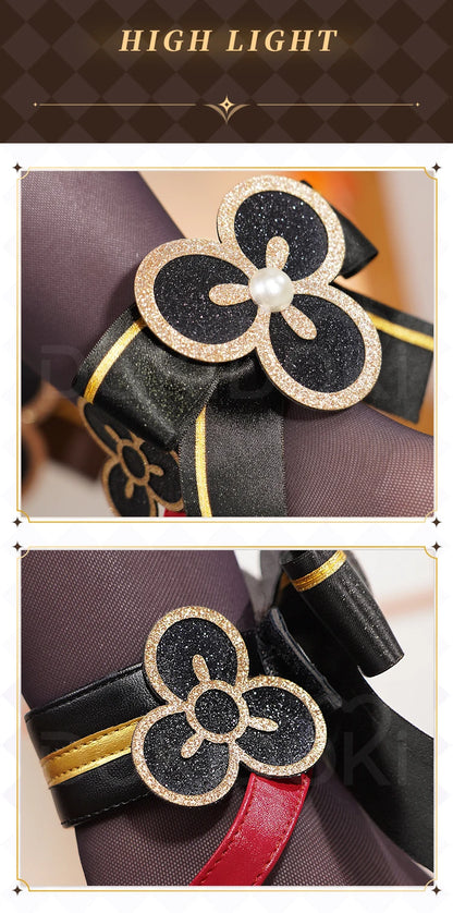 IN STOCK Chiori Kazuha Zhongli Kaeya Ningguang Furina Shoes Cosplay Game Genshin Impact Cosplay DokiDoki-SR Women Cosplay Shoes