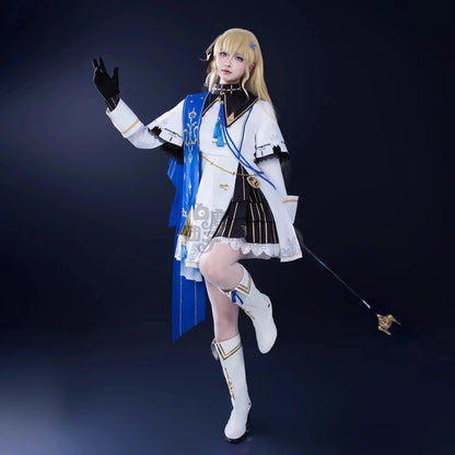 Wuthering Waves Phoebe Cosplay Costume Wig Dress Hat Headwear Sticker Stocking Rinascita Halloween Party Women Girls Prop iCoser