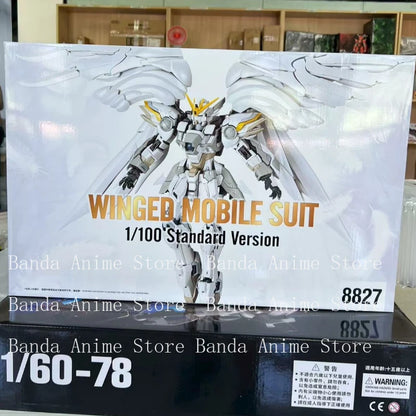 Daban 8827 MG 1/100 Wing Snow White Prelude Fix Model Kit XXXG-00YSW Assembly Action Figure Plastic Custom Toy