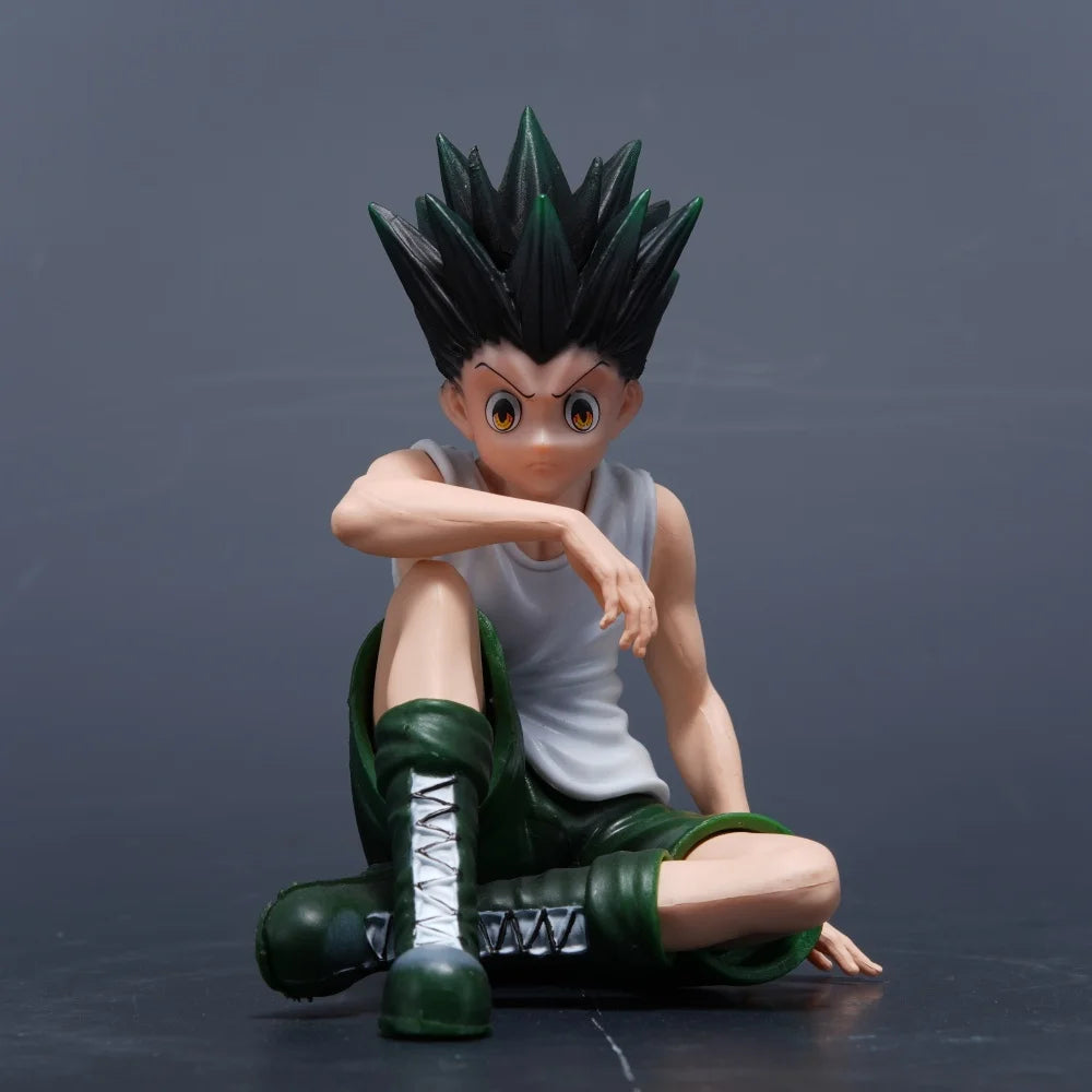 11cm Anime Hunter x PVC Action Figures Gon Freecss Killua Zoldyck Model Toys Collection Gifts