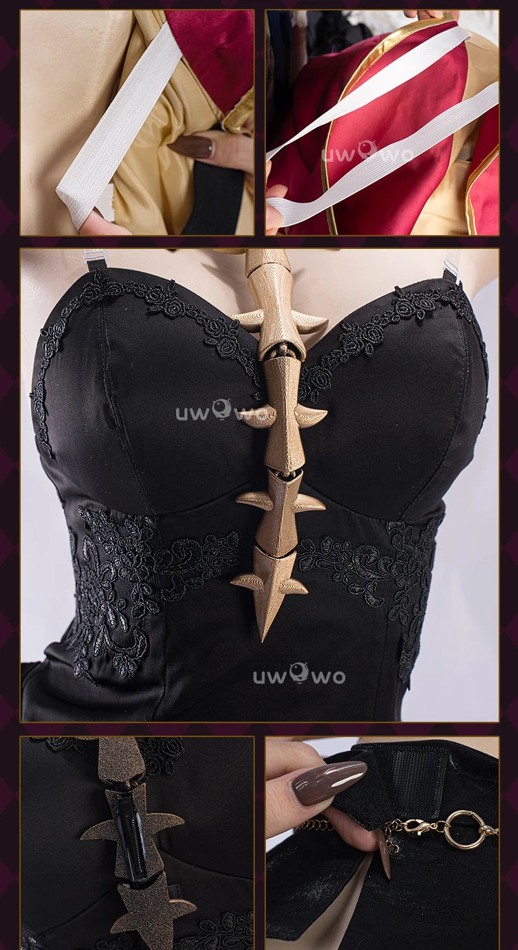 UWOWO Ereshkigal Cosplay Game Fatee/Grandd Orderr Lancer Ereshkigal Stage 1 Cosplay Costume  Halloween Costume