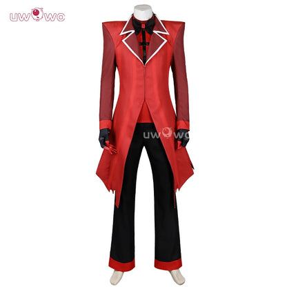 UWOWO Collab Series: Alastor tthe Radio Demon H Hotel Cosplay Costume Red Uniform Anime Costume