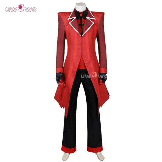 UWOWO Collab Series: Alastor tthe Radio Demon H Hotel Cosplay Costume Red Uniform Anime Costume