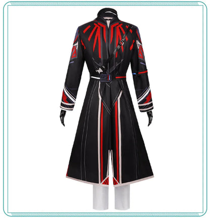 Love and Deepspace Caleb Cosplay Costume Wig Farspace Colonel Uniform Cap Outfit Halloween Party for Women Men Carnival Props