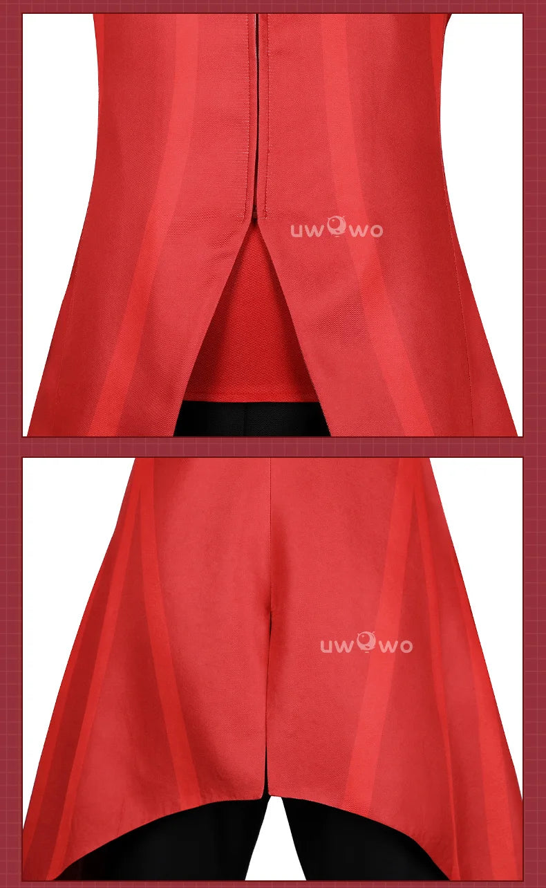 UWOWO Collab Series: Alastor tthe Radio Demon H Hotel Cosplay Costume Red Uniform Anime Costume