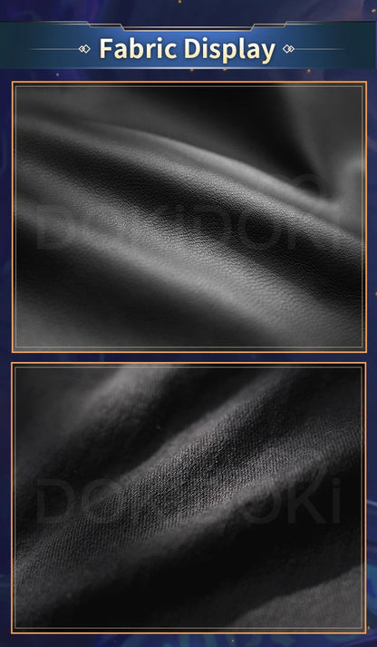 IN STOCK Vii Cosplay Costume Game Cosplay【S-3XL】DokiDoki-SR Women Suit Costume Cosplay Coat Black Suit Vii Tattoo Plus Size