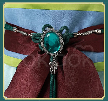 Maomao Cosplay Costume Anime The Apothecary Diaries DokiDoki-R Women Green Dress Mao Mao Xidu Banquets Cosplay Halloween