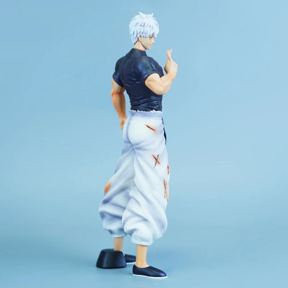 23.5cm Anime Jujutsu Kaisen Gojo Satoru PVC Action Figure Statue Desktop Ornament Model Toy Gift