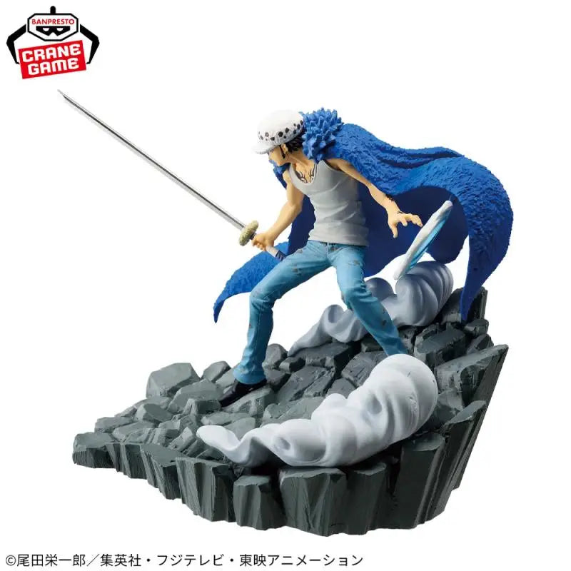 In Stock Original Banpresto Senkouzekkei Arshall D Teach Trafalgar Law Figure Anime One Piece Model Boxed Toys Gift Genuine