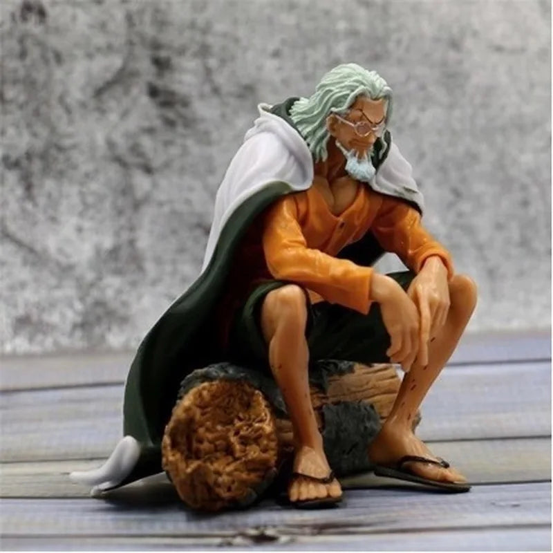 New 2025 Anime One Piece Silvers Rayleigh Action Figures Pvc Model Statue Room Collection Decoration Ornament Toy Birthday Gift