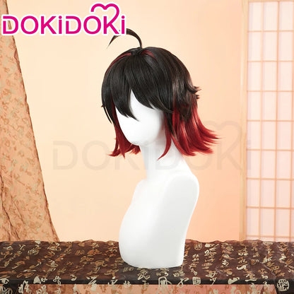 IN STOCK GaMing Wig Game Genshin Impact DokiDoki Men Hair Cosplay Hair Heat Resistant Synthetic Free Wig Cap