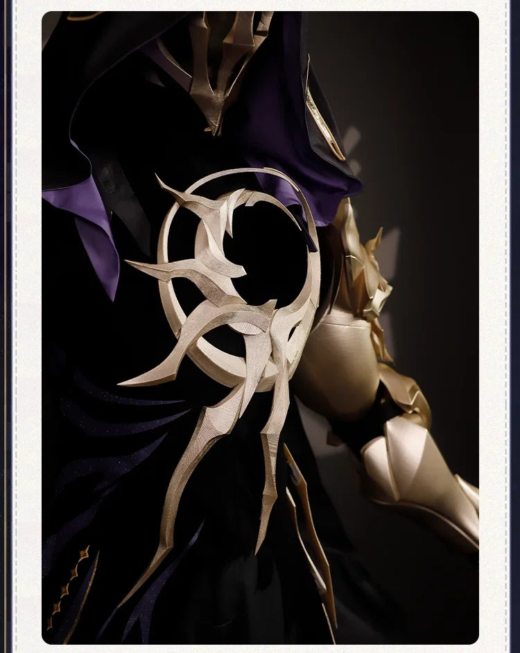 iCoser Honkai Star Rail Flame Reaver Cosplay Costume Uniform Cloak Ember Raider Mask Festival Halloween Party for Women Girls