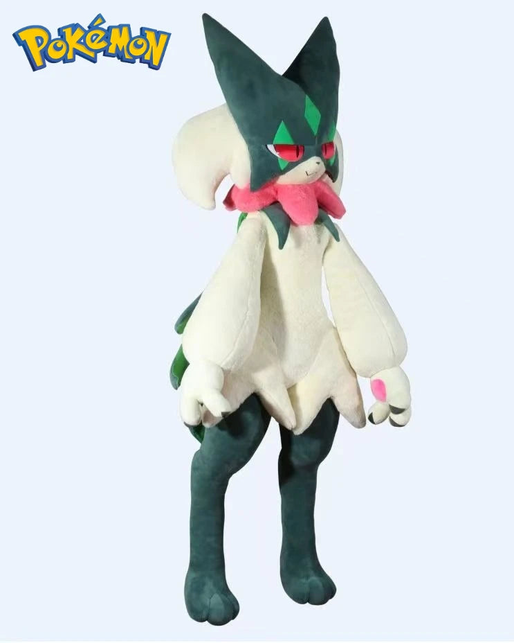 Meowscarada 170CM Plush Presale Big Size Pokemon Plushie Cartoon Anime Ornament Comfortable Soft Doll Children Toy Gift
