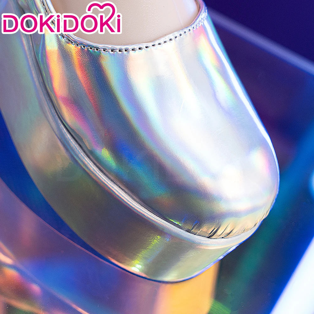 IN STOCK KAngel Cosplay Shoes Game NEEDY GIRL OVERDOSE Cosplay DokiDoki Women Cute Cosplay KAngel Shoes