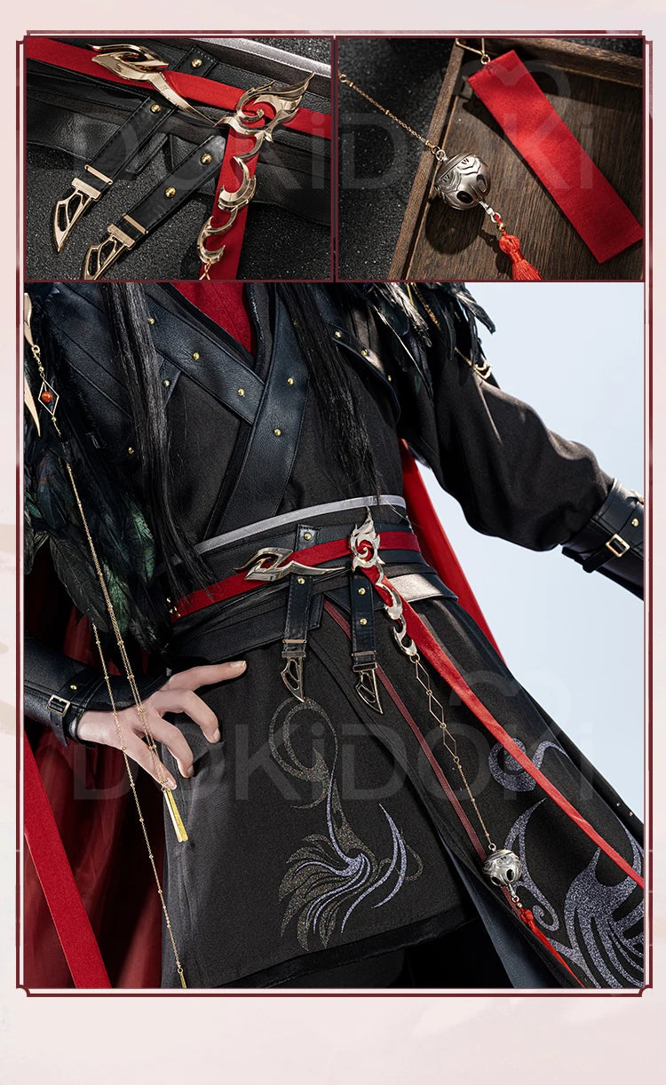 【Official】IN STOCK Lan Wangji Wei Wuxian Doujin Cosplay Costume Anime Dao Mo To Shi DokiDoki-SR Men Winter Halloween Costume