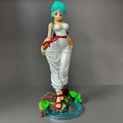Presale Dragon Ball Z Bulma Figure 28cm/11.02inch Bulma Action Figure Pvc Statue Collection Model Toys Gifts