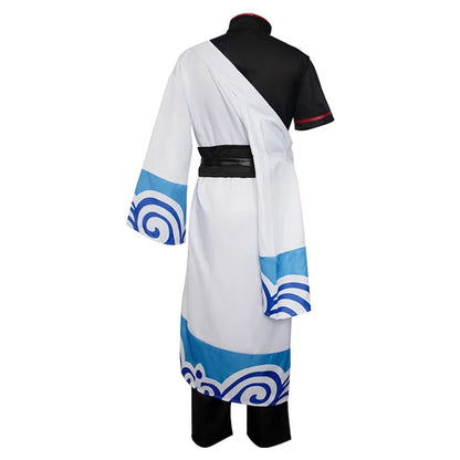 CosZtkhpCN Sakata Silver Time COS Clothing Set Polyester