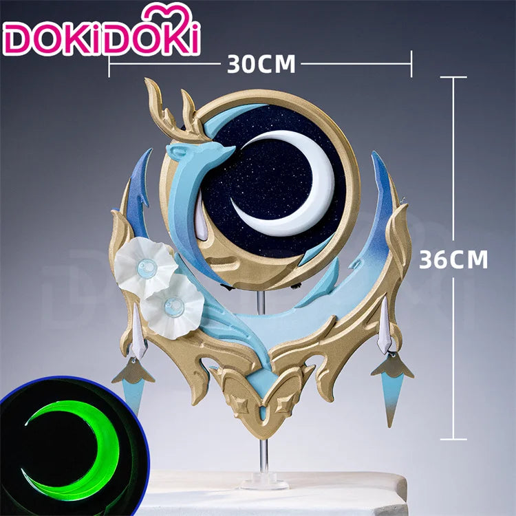 IN STOCK Flins Lauma Luminous Durin Cosplay Prop Game Genshin Impact DokiDoki Men Women 180cm Flins Detachable Mirror Prop