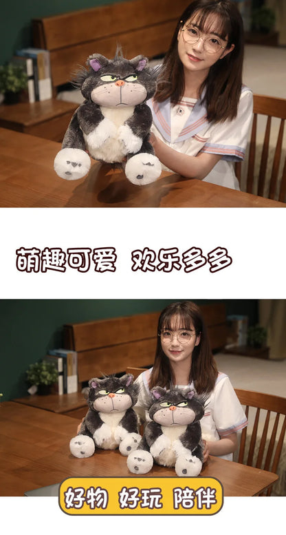18-42cm Genuine Disney Kawaii Lucifer Plush Toy Cute stuffed animal plush toy Japan Figaro Cinderella's Cat kids birthday Gifts