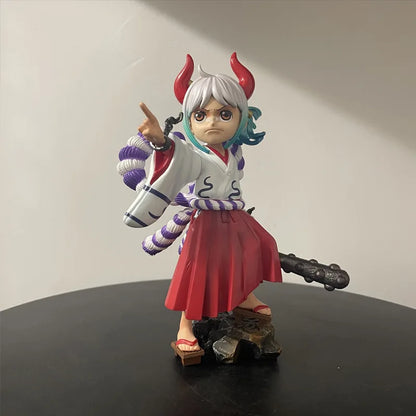 17cm One Piece Wano Country Childhood Yamato Figure PVC Anime Statue Beautiful Girl Model Desk Decor Collection Gift Xmas Gift