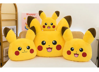 90cm Super Big Size Pokemon Pikachu Anime Plush Stuffed Doll Kawaii Room Decorated with Plushies Pillow Holiday Gifts