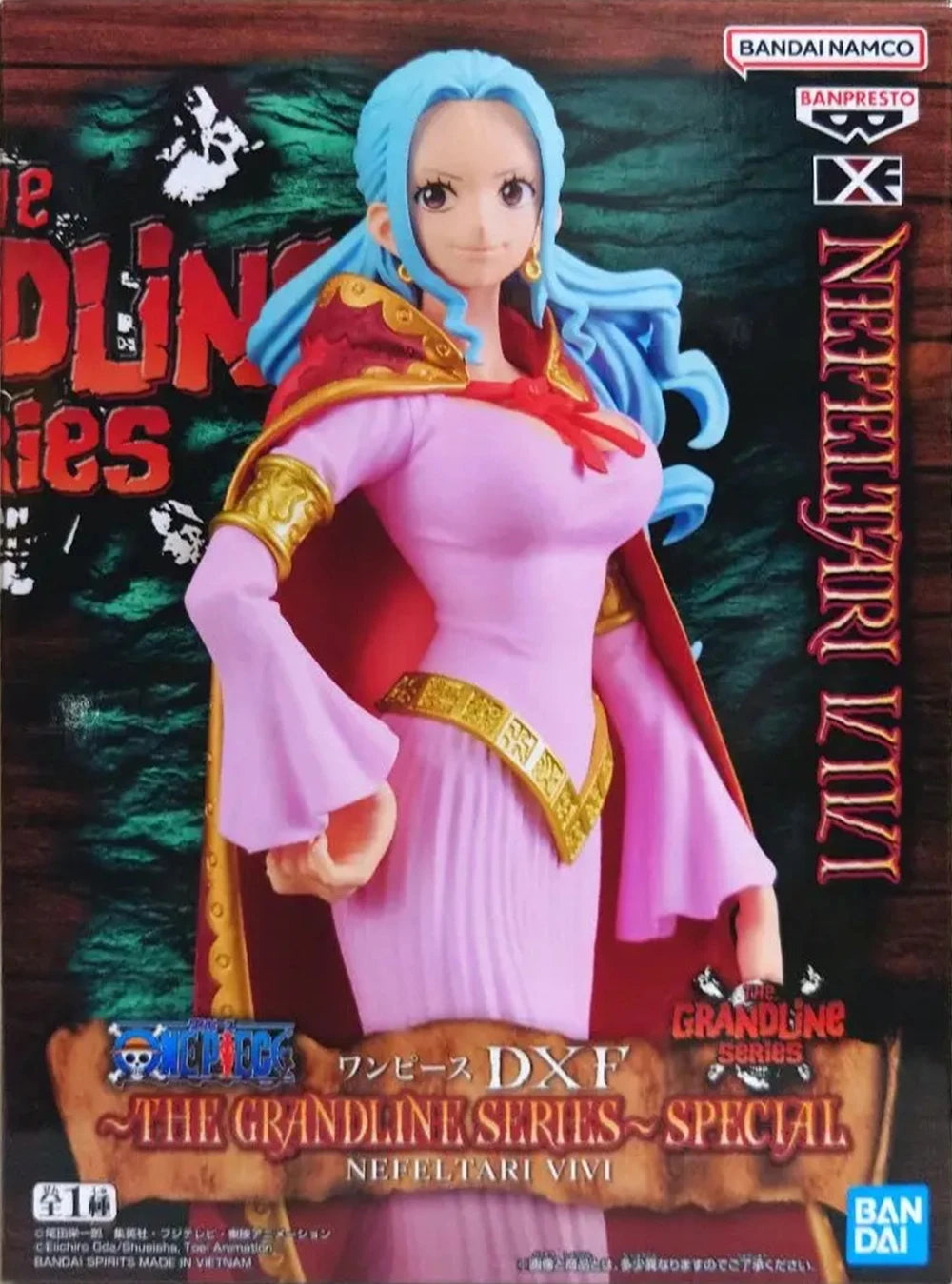 Banpresto One Piece DXF The Grandline Series Nefeltari Vivi 18cm PVC Model