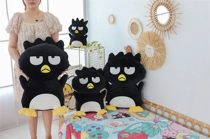 Big Size Black Penguin Plushies Cartoon Stuffed BADBADTZ MARU Plush Toy Soft Cute Anime Pillow Sofa Bed Home Decor Gifts Girl