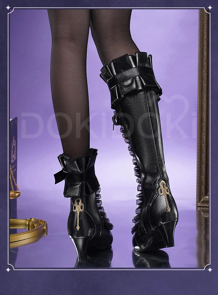 IN STOCK Cipher The Herta Aglaea Sunday Robin Aventurine Cerydra Shoes Cosplay Game Honkai: Star Rail DokiDoki-SR HSR