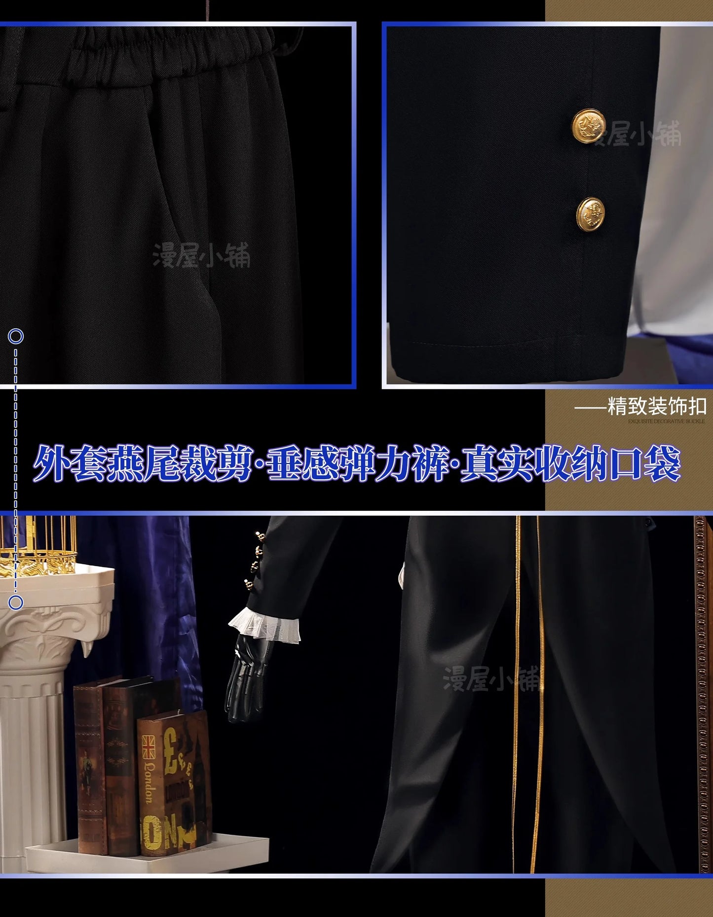 Arknights Aefanyl Logos Cosplay Costume Wig Uniform Earrings Radiant Serenity Ambience Synesthesia Halloween Women Men Carnival